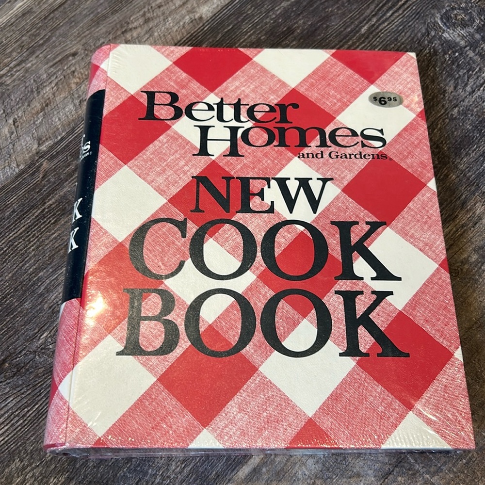 NWT Better Homes Gardens New Cook Book Vintage Ring Bound
